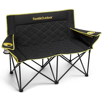 FanttikOutdoor Zeta L11 Duo Pro Double Camping Chair w/ Cup Holders (2 Colors) $56 Or Less + Free S&H