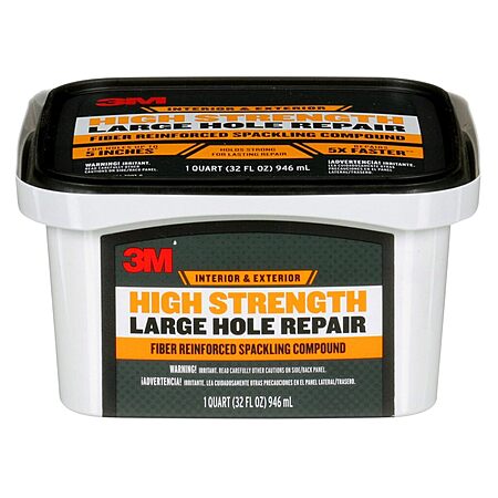 32-Oz 3M High Strength Large Hole Repair Spackling $12.79 + Free Shipping w/ Prime or on $35+