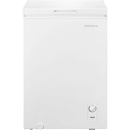 3.5 Cu. Ft. Insignia Garage-Ready Chest Freezer $110 + Free S&H