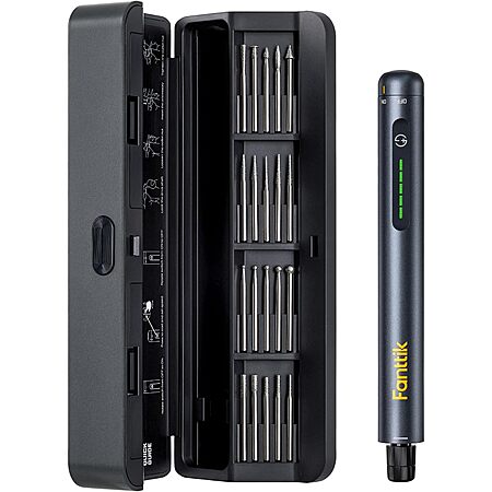 [Prime] Fanttik F2 Master Cordless Engraving Pen w/ 20 Bits & LED Work Light $39.99 + Free Shipping