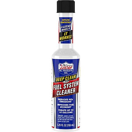 Lucas Oil 5.25-Oz Deep Clean Fuel System Cleaner (LUC10669) $5.79 + Free Shipping w/ Prime or on $35+
