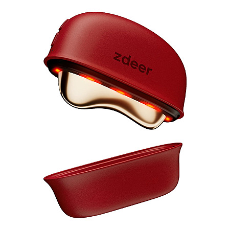 Zdeer GS5 Electric Heated Gua Sha Red Light Face Massager $21 + Free S&H