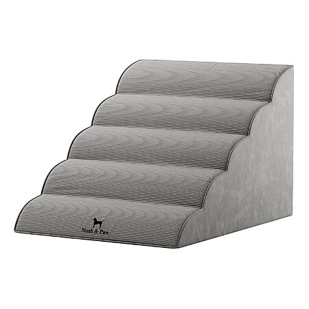Noah & Paw 27" 5-Step Extra-Wide Pet Stairs w/ Vegan Leather Cover $63 + Free S/H