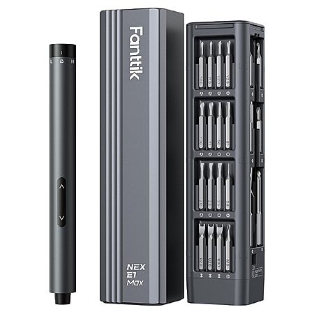Fanttik E1 Max 3.7V Mini Electric Screwdriver Set w/ 50 Mag Bits $32.95 + Free S&H