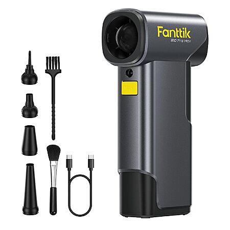 Fanttik B10 Pro Max Cordless Electric Air Duster w/ Power Bank Function (Grey or Navy) $44.99 + Free Shipping