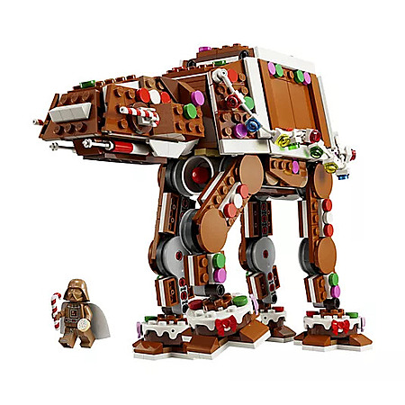 New QVC Customers: 697-Pc LEGO Star Wars Gingerbread AT-AT Walker $40 + Free S&H