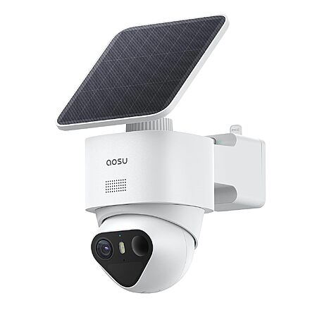 AOSU T2 Ultra 4K Solar-Powered Wireless Outdoor Security Camera w/ 360° Pan/Tilt & AI Triple Detection $149.98 + Free Shipping