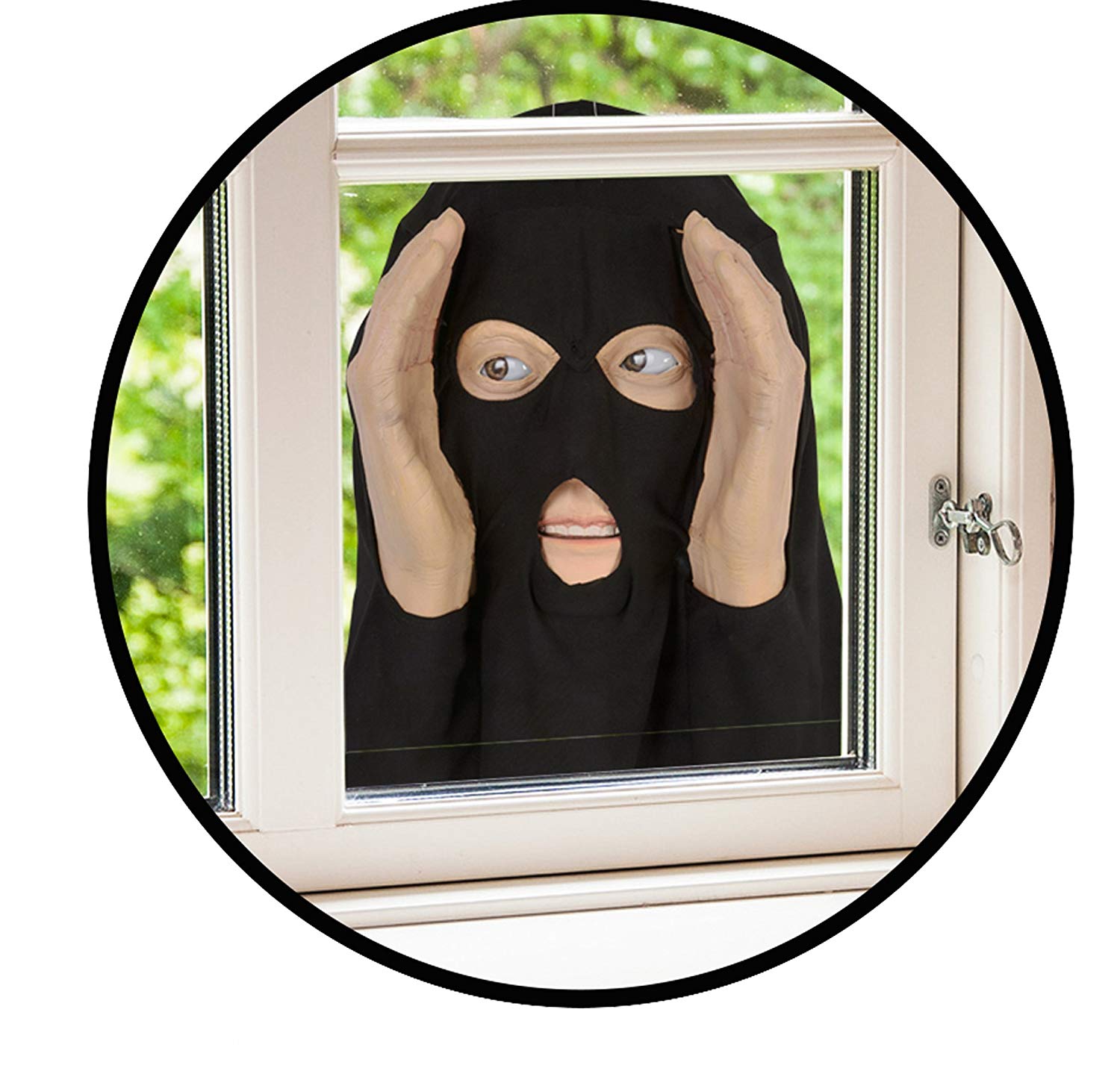 Scary Peeper - Realistic Animated Eyes Burglar - Window Prop Halloween ...
