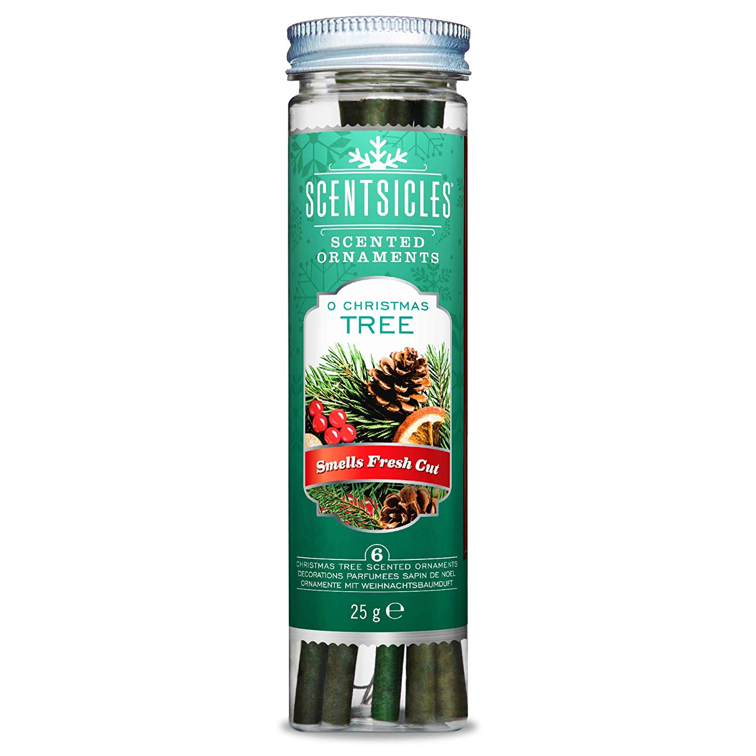 Scentsicles Scented Tree Ornaments, O Xmas Tree Fresh Cut Scent $2.18 - Amazon