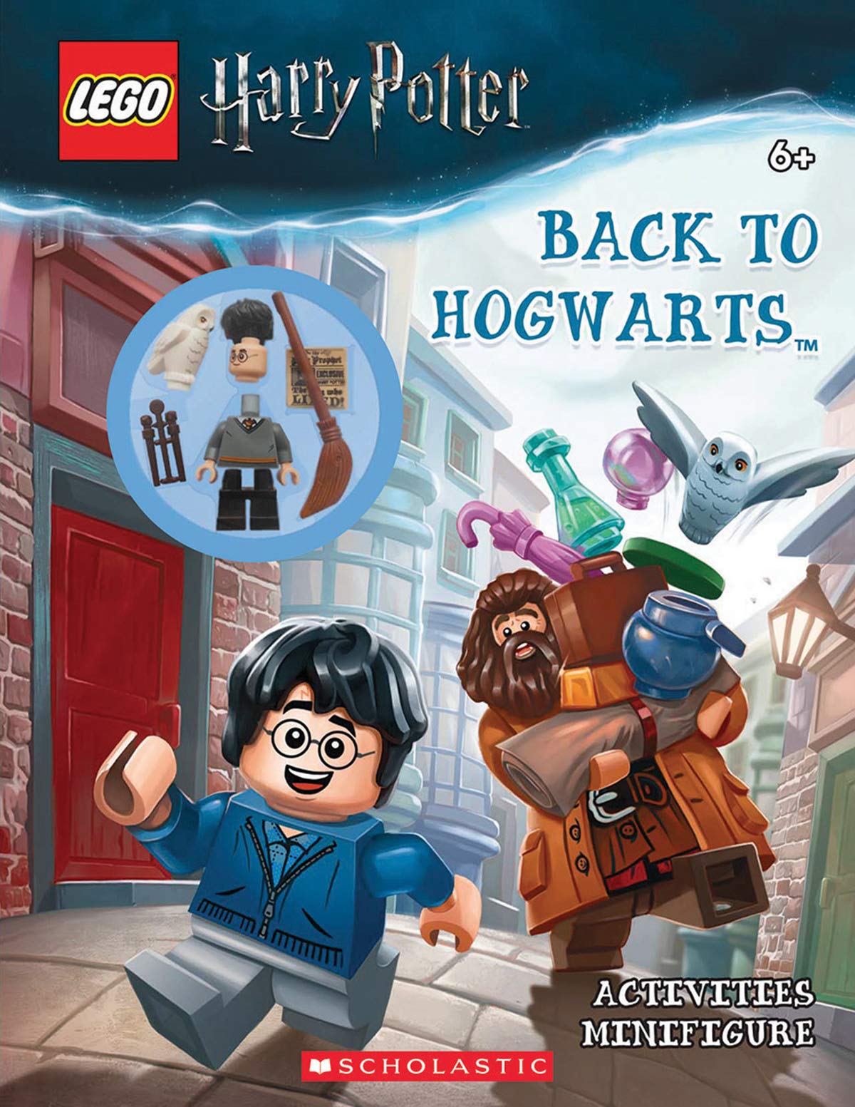 LEGO Harry Potter: Back To Hogwarts Activity Book with Minifigure $4.81 - Amazon
