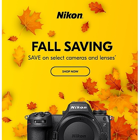 Nikon Fall Savings Event