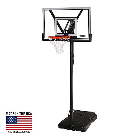 Lifetime Adjustable Polycarbonate Portable Basketball Hoop w/ 48” Backboard, Spring Rim, & Easy Adjust Height $249 + FS @ Walmart