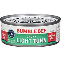 Bumble Bee Chunk Light Skipjack Tuna: 10-Count in Water $6.50, 24-Count in Oil