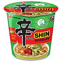 6-Count 2.64-Oz Nongshim Spicy Shin Ramen Noodle Soup Cup (Spicy Seafood)
