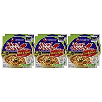 6-Pack 3.03oz Noodle Soup w/ Fish Cakes Bowl (Hot & Spicy)