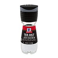 2.12-Oz McCormick Sea Salt Grinder $1.59 + Free Shipping w/ Prime or on $35+