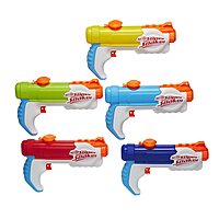 Prime Members: 5-Pack 6-Oz Nerf Super Soaker Piranha Water Blaster Multipack