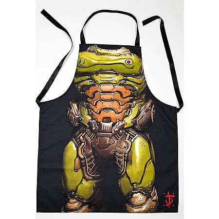 Fallout Vault Boy Thumbs Up Mug $12, DOOM Slayer Apron (Unisex) - 2023 ...