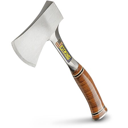14" Estwing Forged Steel Sportsman's Axe Leather Grip Camping Hatchet w/ Sheath $36.20 + Free Shipping
