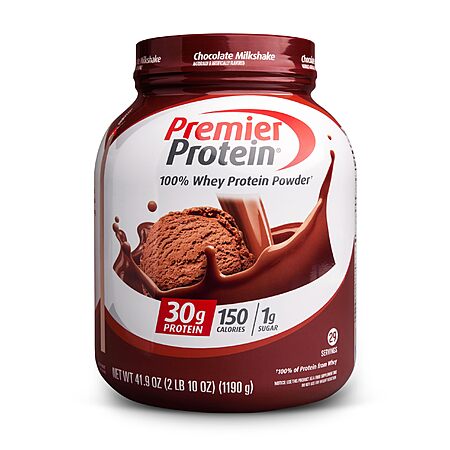 Premier Protein Whey Powder for $28.74 with S&S