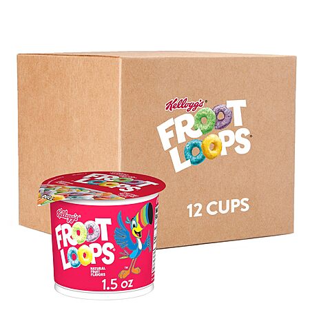 25% Off Kellogg's Froot Loops Cups