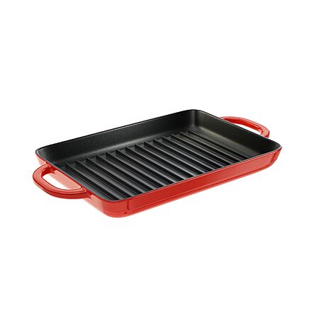 33% Off Lodge Enameled Cast Iron Grill Pan