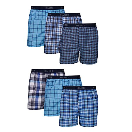 Hanes Boxers 6-Pack for $16.80