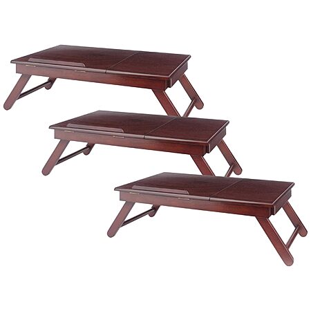 3-Pack Folding Wood Lap Desks for $27.15!