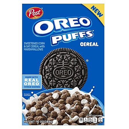 50% Off Oreo Puffs Cereal!