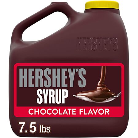 7.5-Lb Hershey's Chocolate Flavored Syrup $9.37 w/S&S + Free Shipping w/ Prime or on $35+