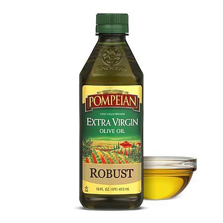 16-Oz Pompeian Extra Virgin Olive Oil (Robust) $3.50 w/ Subscribe & Save