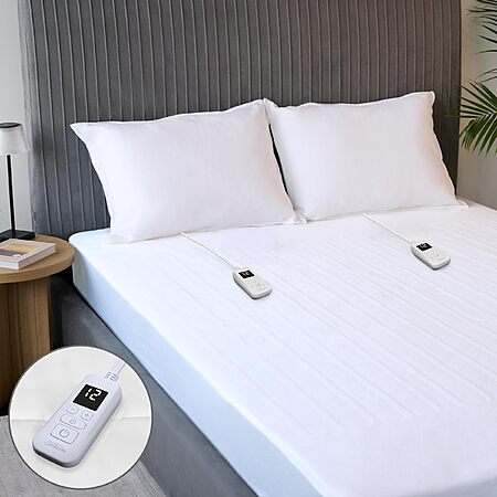 80" x 60" Sunbeam Electric Heated Mattress Pad w/ 12 Heat Settings (Queen) $35.95 + Free Shipping