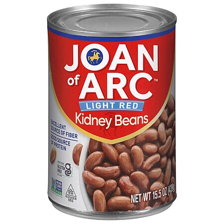 12-Pack 15.5-Oz Joan of Arc Light Red Kidney Beans $13.22 w/S&S + Free Shipping w/ Prime or on $35+ (6 replies)