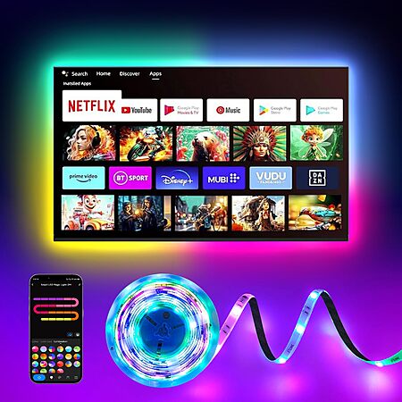 Pak RGB+IC LED Strip Lights - Only $9.94!