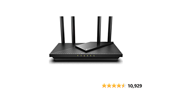 TP-Link WiFi 6 Router AX1800 Smart WiFi Router (Archer AX21) – Dual Band Gigabit Router, Works with Alexa - A Certified for Humans Device - $79.99