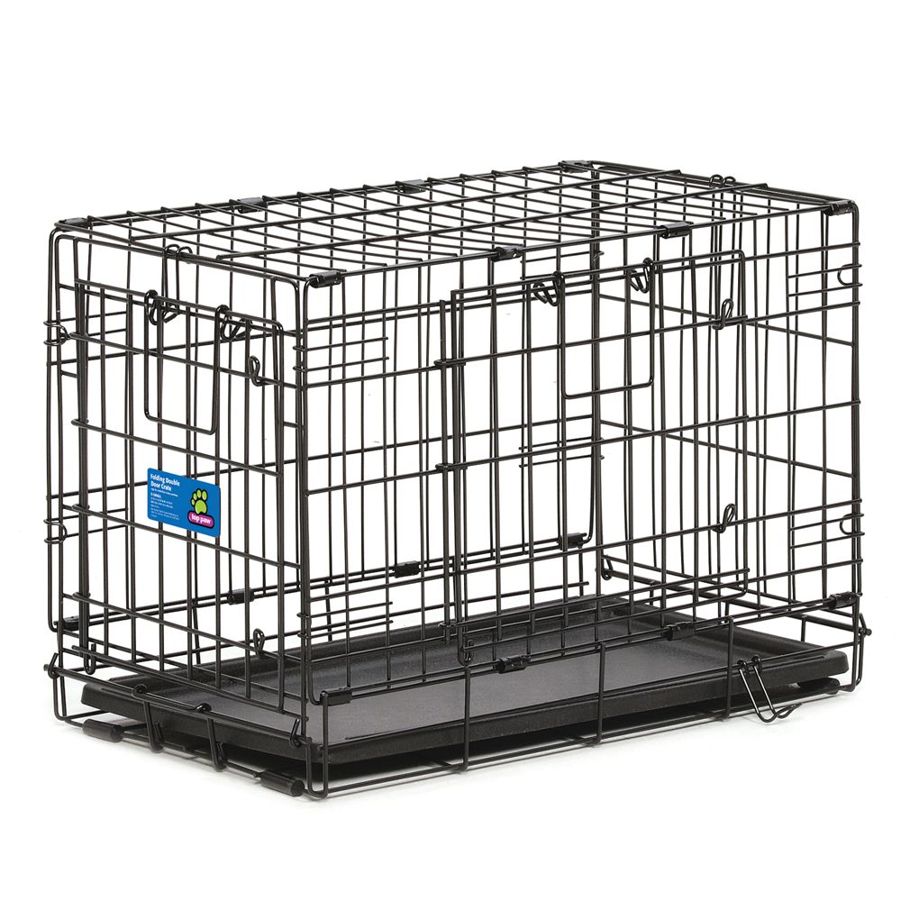 Top Paw® Double Door Wire Dog Crate, 36 inches $23.97