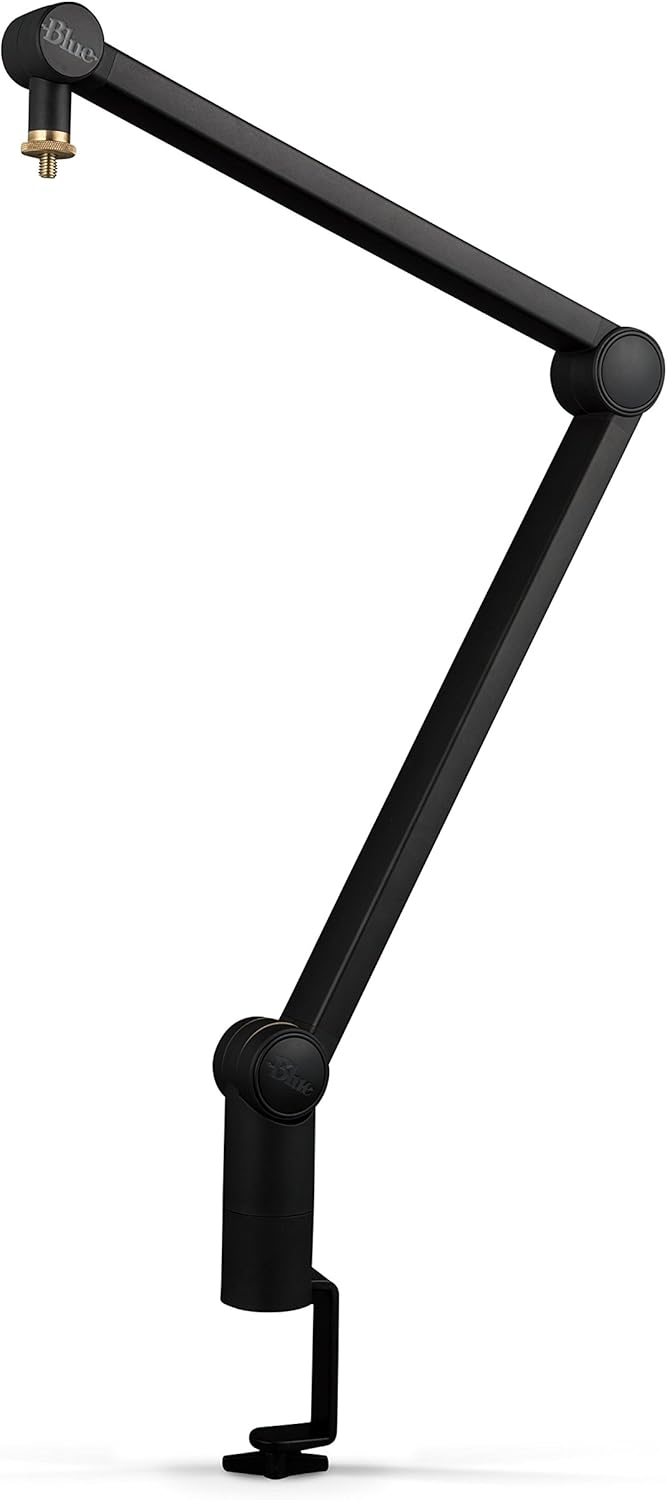 (Open Box) Logitech Compass Premium Tube-Style Microphone Broadcast Boom Arm $27.99 with Woot App w/ Prime Shipping