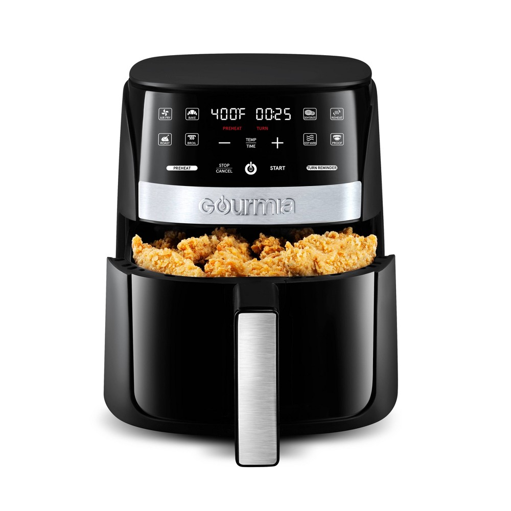 3qt Gourmia Digital Air Fryer w 8 Presets 25 w free store pickup or FS for Circle 360 Members at Target