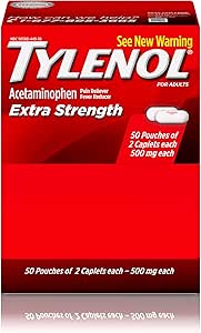 Tylenol Extra Strength: 100 ct for $2.88!