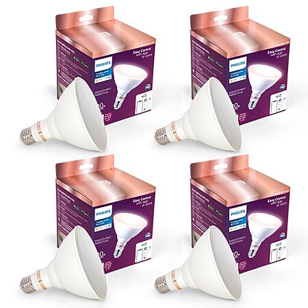 Philips Smart Wi-Fi Bulbs 4-Pack Just $18.99!