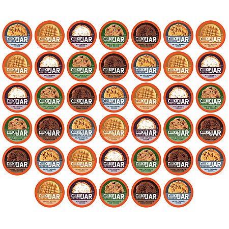Prime Members: 40-Count Cookie Jar Coffee K-Cup Pods (Assorted Variety Pack) $14.15 w/ S&S + Free S&H