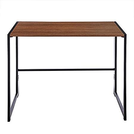 Amazon Basics 40" Multipurpose Foldable Computer Study Desk (Black ...