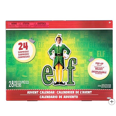 Costco Members: Elf or A Christmas Story Advent Calendar $9 99   Free