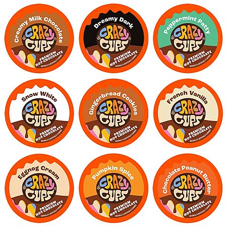 Crazy Cups Hot Chocolate Pods 50ct - $9.25!