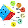 3x3 Stickerless Smooth Turning Speed Cube $3.49 + Free Shipping w/ Prime or on $35+