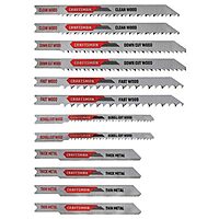 12-Piece CRAFTSMAN Jigsaw Blades (U-Shank Set) $9.99 + Free Shipping w/ Prime or on $35+