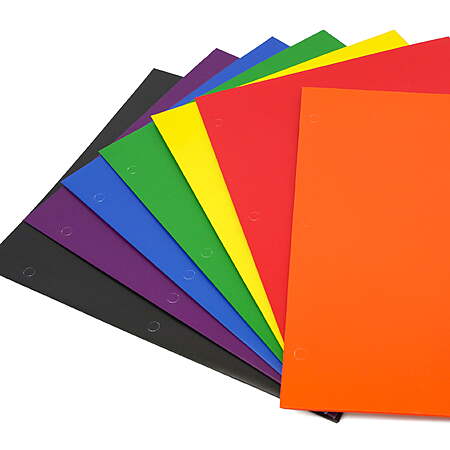 7-Count Pen+Gear Two Pocket Paper Folders (Various Colors) $0.90