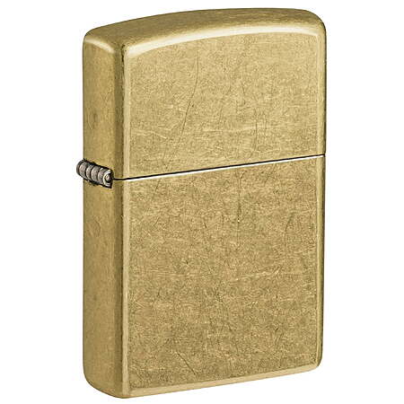 Zippo Classic Street Brass Pocket Lighter (Gold) $10.97 + Free S&H w/ Walmart+ or on $35+
