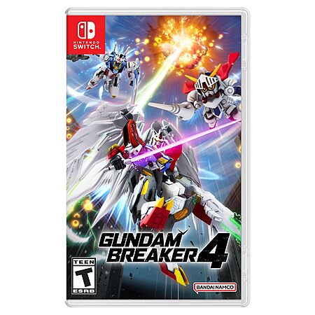 Gundam Breaker 4 Launch Edition w/ 11x17" Poster, Builder's parts, & RX-78 Gundam Recirculation Color Early Unlock (Nintendo Switch) $27.99 + Free Shipping w/ Prime or on $35+