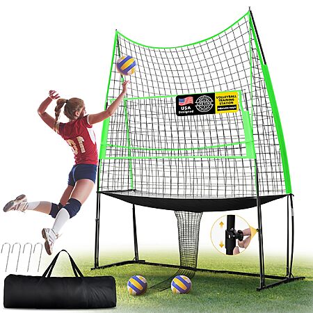 60% Off Volleyball Training Net System!